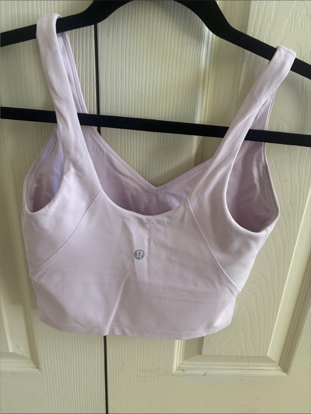 lululemon athletica Light Lavender Tank-Style Sports Bra
